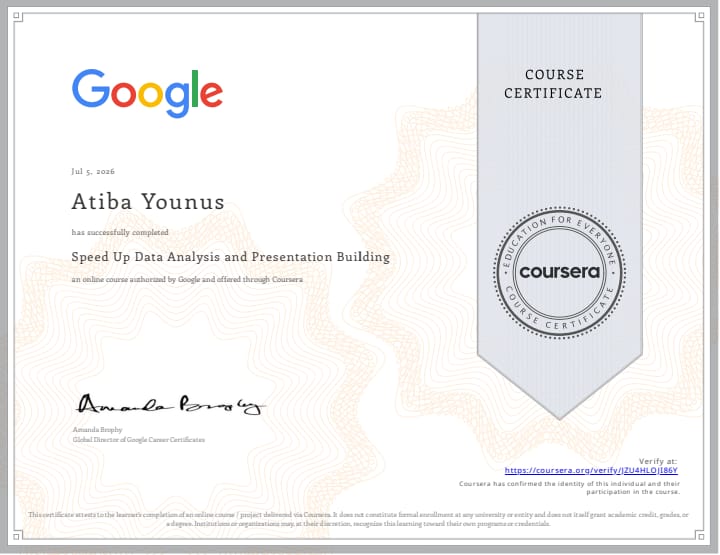 speed up data analysis and presentation building 